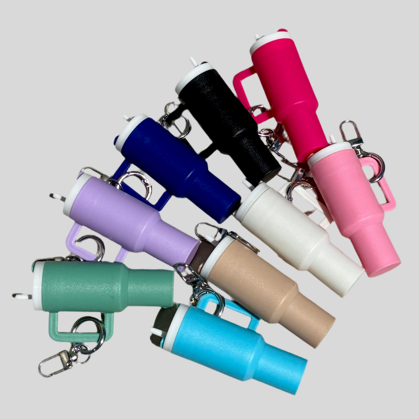 Tumbler Keychains 9pk Bundle