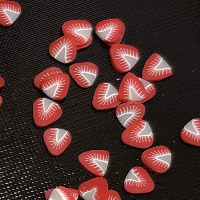 Strawberries (poly clay)