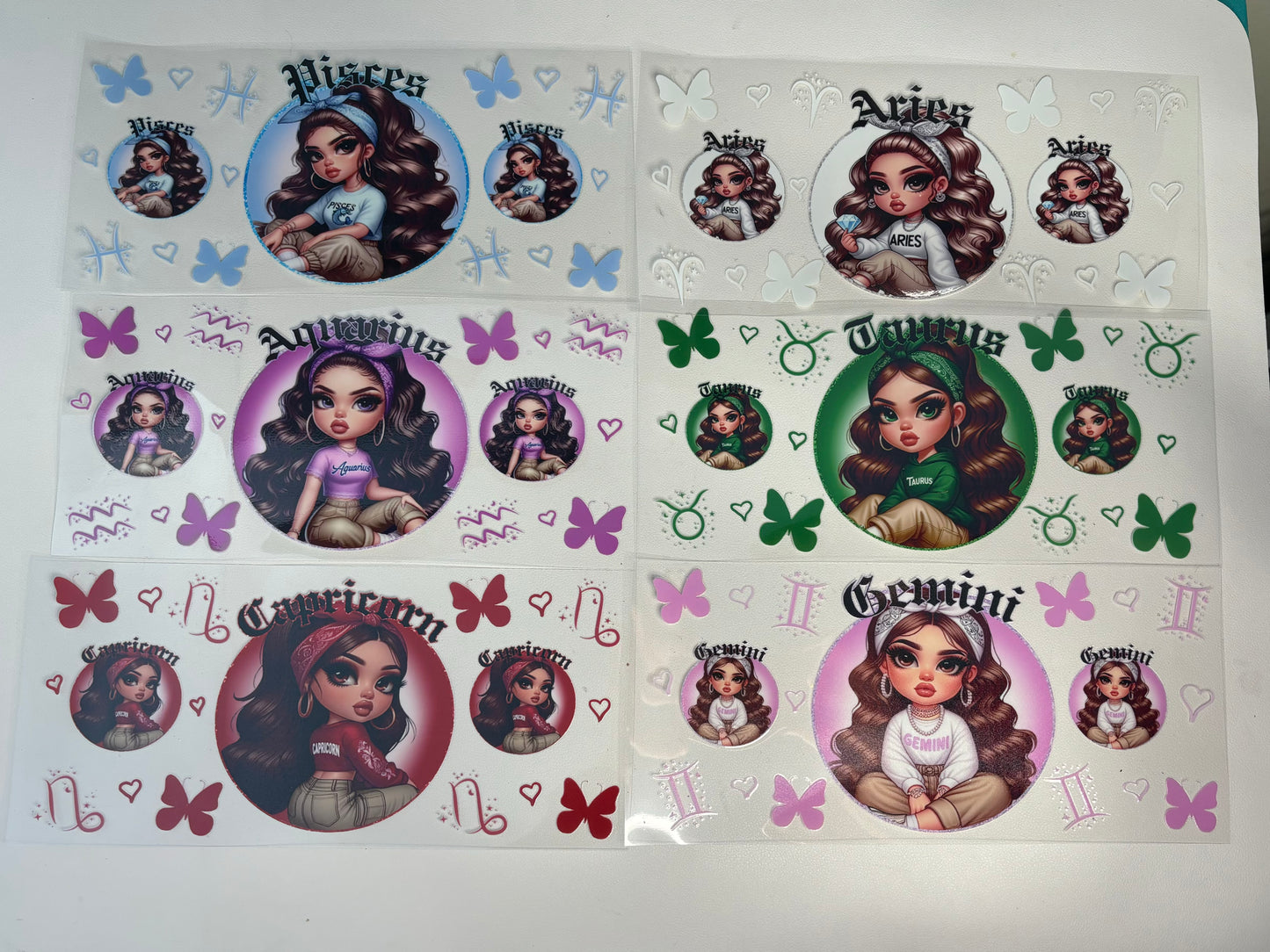 Zodiac Uvdtf Bundle (12 pack)