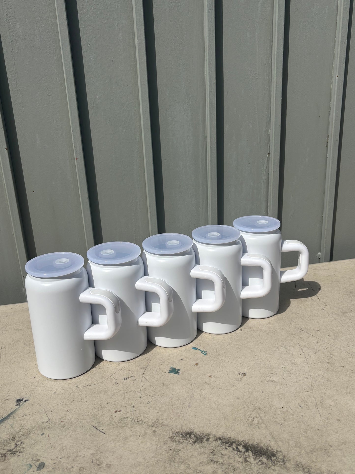 16oz stainless steel Mugs 5pk