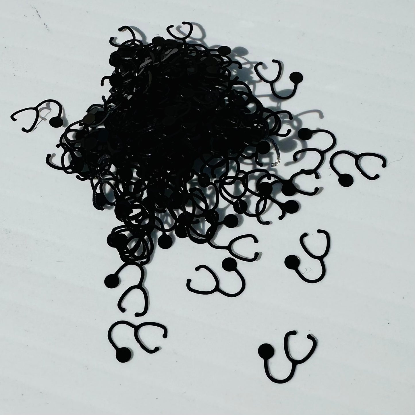 Nurse Glitter Shapes