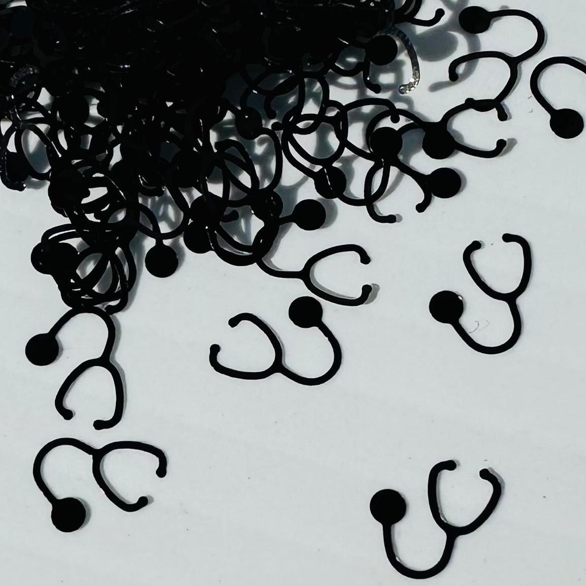 Nurse Glitter Shapes