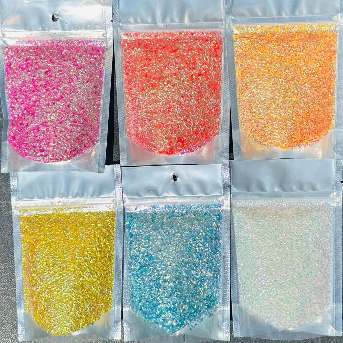 Wonderland(Bubble) Glitter Bundle 6pk