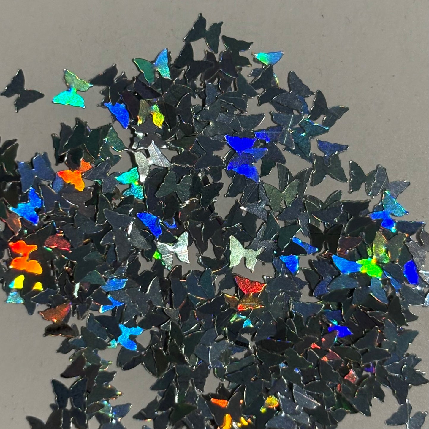 Butterfly Glitter Shapes