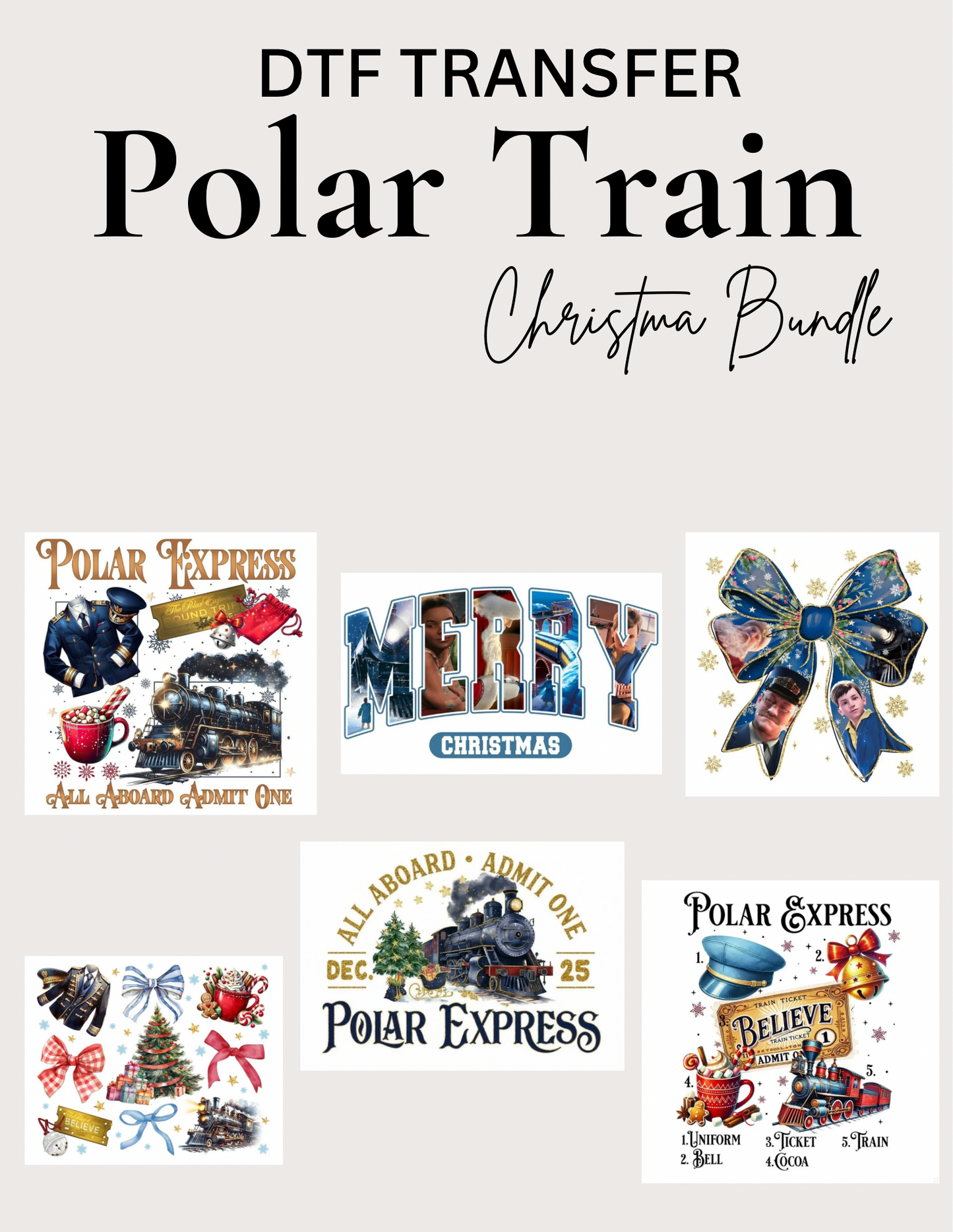 Polar Train Christmas Bundle