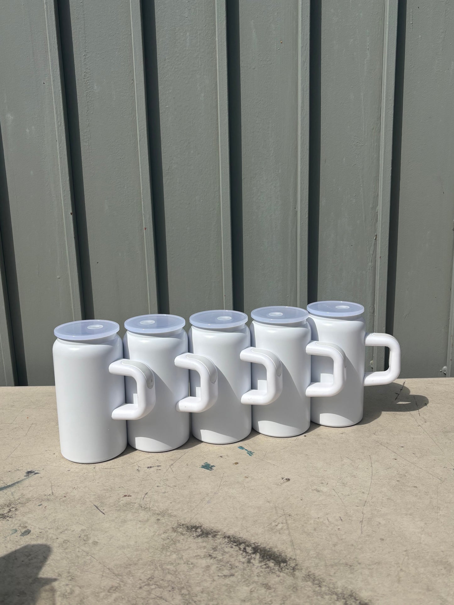 16oz stainless steel Mugs 5pk