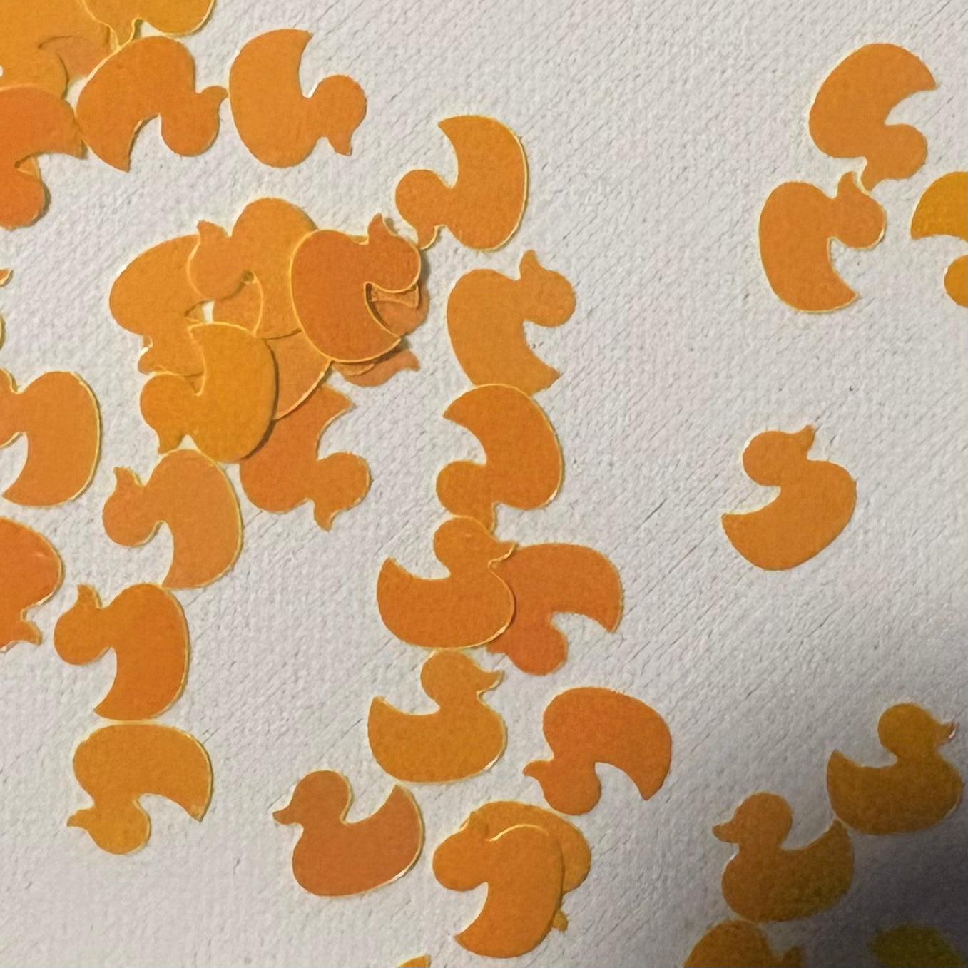 Ducks Glitter Shapes