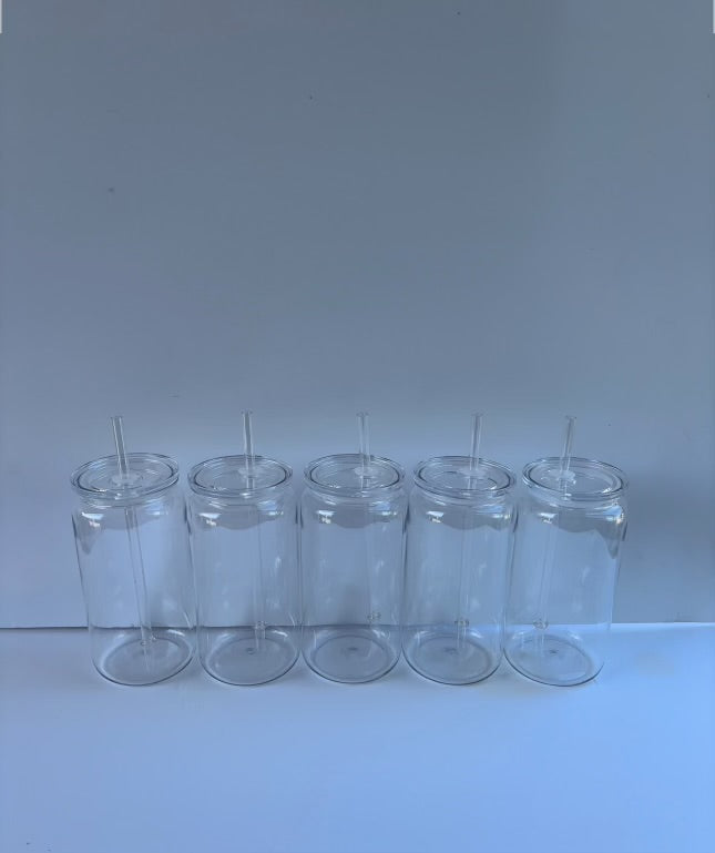 Clear 16oz plastic Cups 5pk